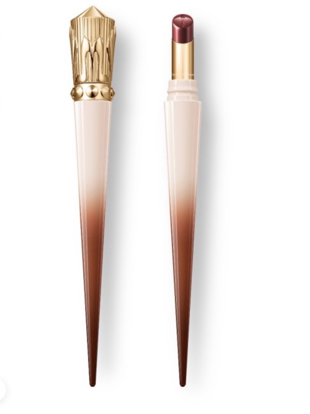Christian Louboutin Rouge Stiletto Les Nudes Shine Lipstick 5C NUDE